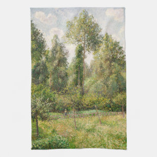 Poplars, Éragny Camille Pissarro Geschirrtuch