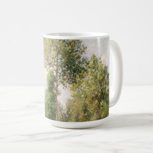 Poplars, Éragny Camille Pissarro Kaffeetasse (VorderseiteRechts)
