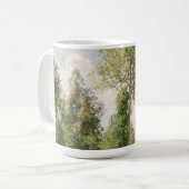 Poplars, Éragny Camille Pissarro Kaffeetasse (Vorderseite Links)