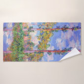 Poplars in der Sonne, Monet Badehandtuch (Badehandtuch)
