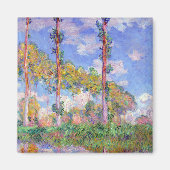Poplars in der Sonne, Monet Magnet (Vorne)