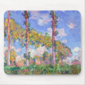 Poplars in der Sonne, Monet Mousepad (Vorne)