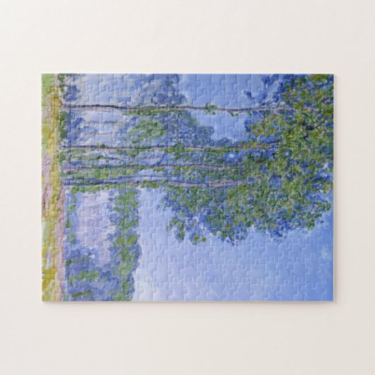 Poplars Monet Fine Art Puzzle (Horizontal)