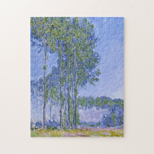 Poplars Monet Fine Art Puzzle (Vertikal)