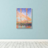 Poplars – Pappeln, Autumn – Claude Monet, 1891 Leinwanddruck (Insitu (Holzboden))