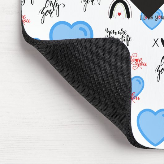 Poplover Valentine Mousepad (Ecke)