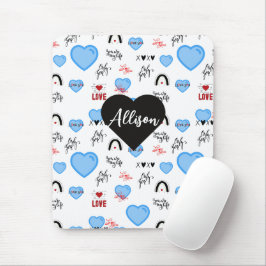 Poplover Valentine Mousepad