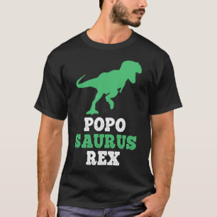 Popo-Saurus Rex Dino Dinosaur Lustig Poposaurus  T-Shirt