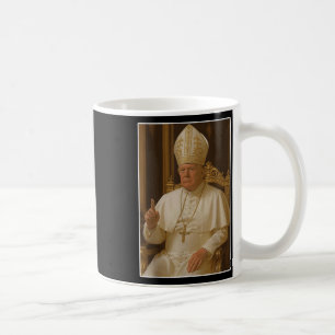 Popo Trump Vatikan Church Pope Trump Funny Christi Kaffeetasse