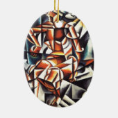 Popova-Kunstschmuck Keramik Ornament (Hinten)