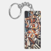 Popovas Kunst-Schlüsselkette Schlüsselanhänger (Vorderseite links)