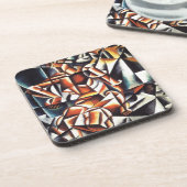 Popovas Kunst-Untersetzer Untersetzer (Linke Seite)