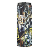 Popovas Kunstklatscher Thermosbecher (Rückseite)