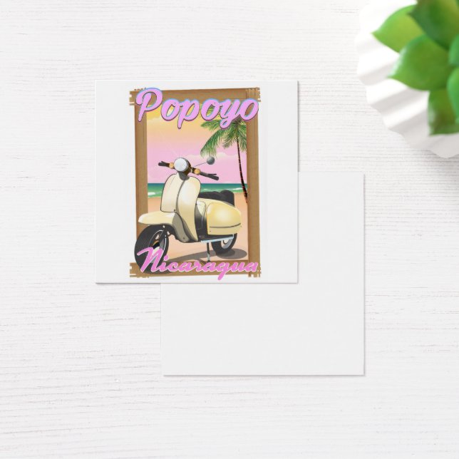 Popoyo Nicaragua Strandposter (Schreibtisch)