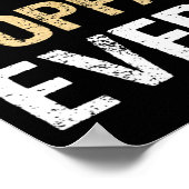 Poppa Geschenk von Grandtochter Grandson Best Popp Poster (Ecke)