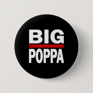 Poppa Hip Hop Vater Vathers Day Button