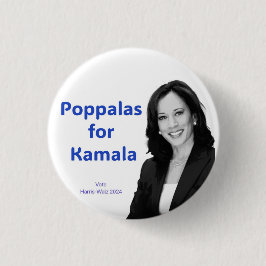 Poppalas für Kamala Button