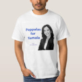 Poppalas für Kamala T Shirt (Vorderseite)