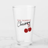 Popped Cherry Beer Glass Glas (Vorderseite)