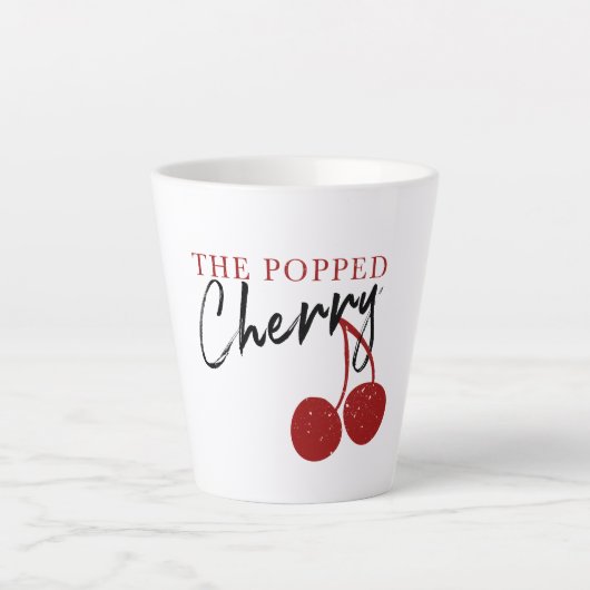 Popped Cherry Latte Tasse (Vorderseite)