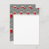 Popped Corn Cinema Food Save The Date (Vorne/Hinten)