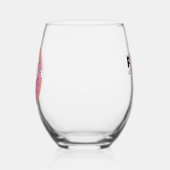 Poppet in einem Donut Weinglas Ohne Stiel (Links)