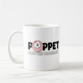 Poppet und das Wolfpack Logo Coffee Tasse (Links)