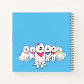 Poppet und das Wolfpack-Logo Notizblock (Rückseite)