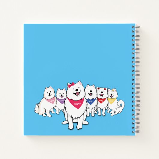 Poppet und das Wolfpack-Logo Notizblock (Rückseite)