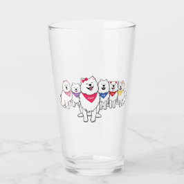 Poppet und Gang Glas