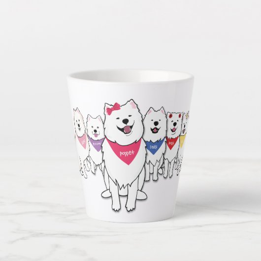 Poppet und Gang Milchtasse (Vorderseite)