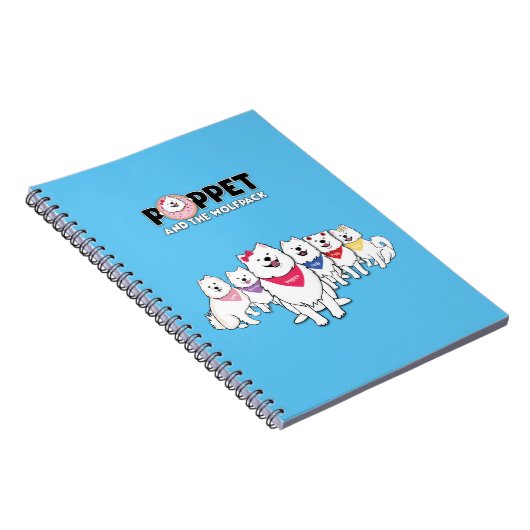 Poppet und Gang Notizblock (Rechte Seite)