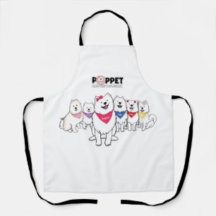 Poppet und Gang Schürze