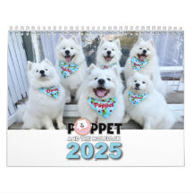 Poppet und Wolfpack 2-Seiten-Kalender