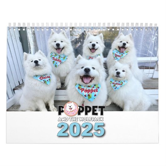 Poppet und Wolfpack 2-Seiten-Kalender Kalender (Titelbild)