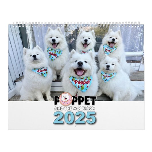Poppet und Wolfpack 2-Seiten-Kalender Kalender (Titelbild)
