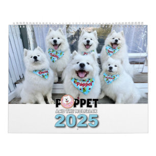Poppet und Wolfpack 2-Seiten-Kalender Kalender