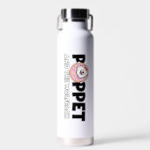 Poppet und Wolfpack Trinkflasche (Vorne)