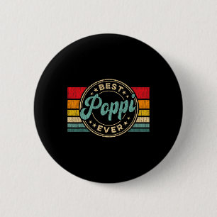 Poppi Ever Vintage Retro Vatertagsgeschenk Button