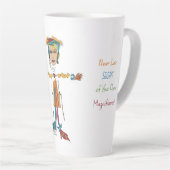 'Poppi' - Latte Tasse nie aus den Augen verlieren (Rechte Ecke)