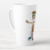 'Poppi' - Latte Tasse nie aus den Augen verlieren (Linke Ecke)