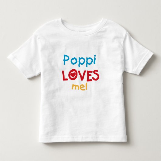 Poppi Lieben Me T - Shirt und Geschenke (Vorderseite)