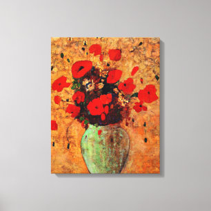 Poppidase von Odilon Redon Leinwanddruck