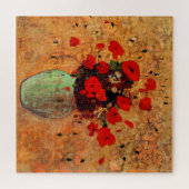 Poppidase von Odilon Redon Puzzle (Horizontal)