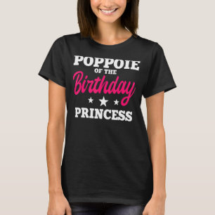 Poppie des Geburtstags Prinzessin Party Bday Celeb T-Shirt