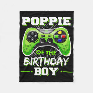 Poppie von den Geburtstagsdekorationen Videospiele Fleecedecke