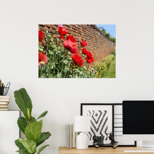 POPPIEN 1 POSTER (Heimbüro)