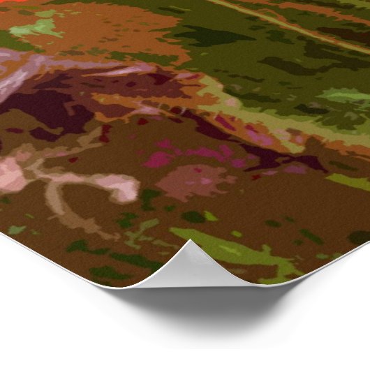 POPPIEN 4 POSTER (Ecke)