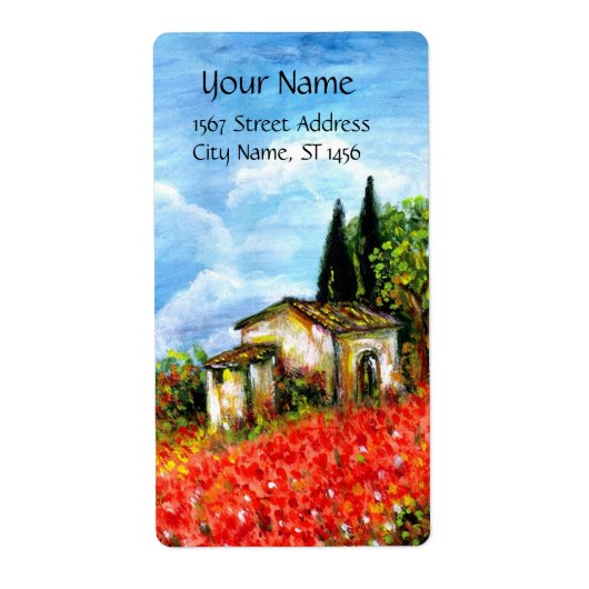 POPPIEN IN DER TUSKANIE (Vorne)