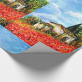 POPPIEN IN DER TUSKANIE GESCHENKPAPIER (Ecke)